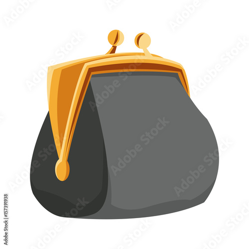 purse money business, marketing, concept. vector illustration