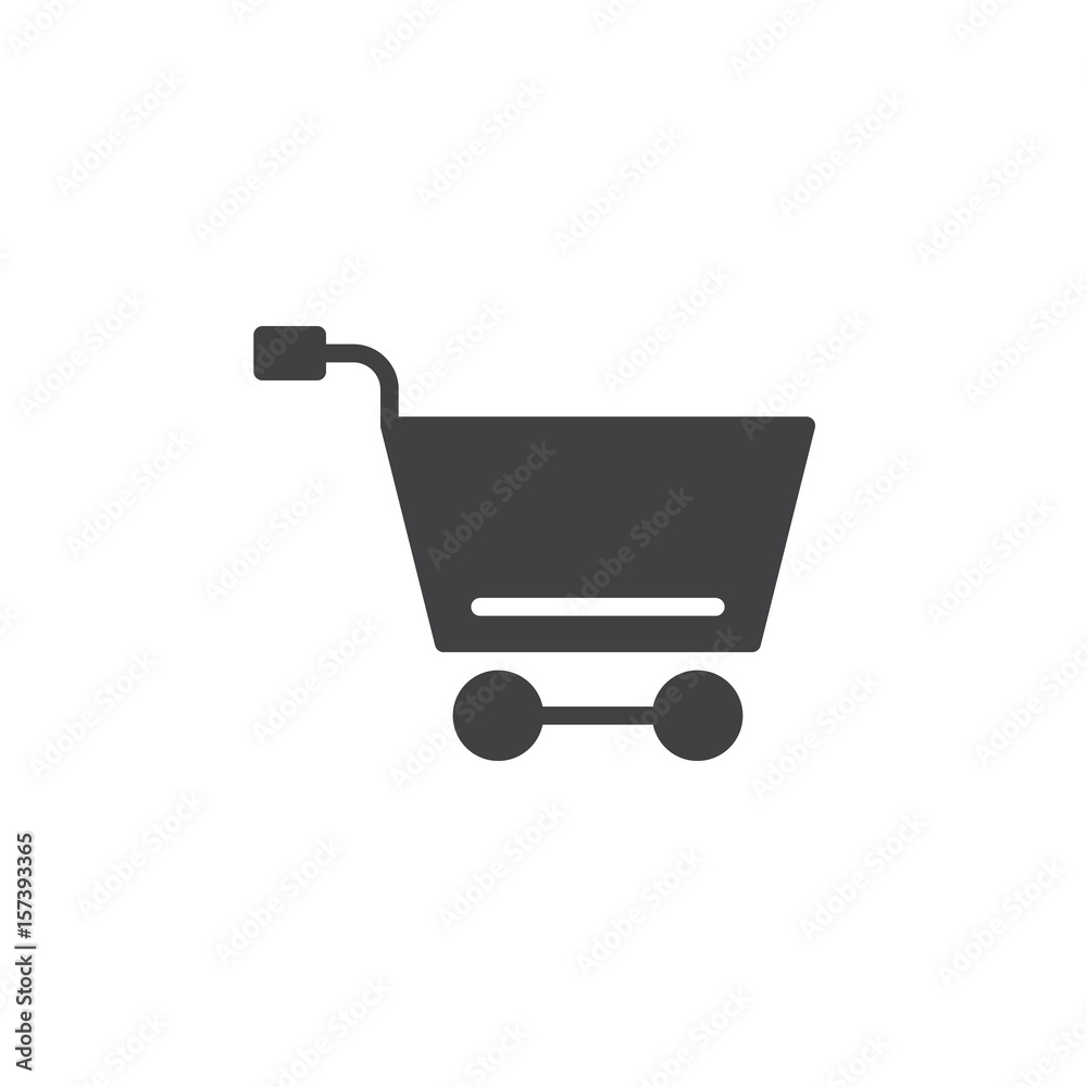 Shopping cart icon vector, filled flat sign, solid pictogram isolated on white. Symbol, logo illustration. Pixel perfect Shopping cart icon vector, filled flat sign, solid pictogram isolated on white. Symbol, logo illustration. Pixel perfect