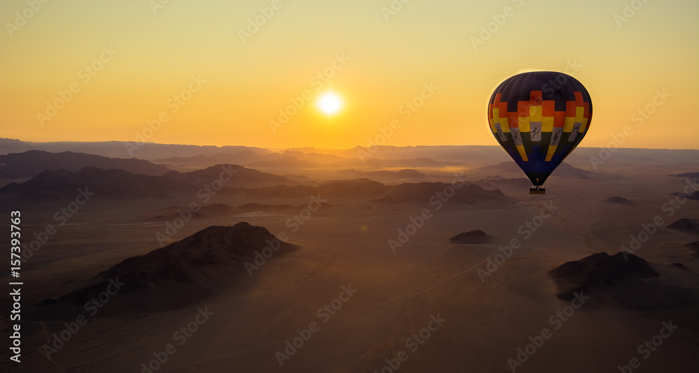Sunrise in the Namib Rand