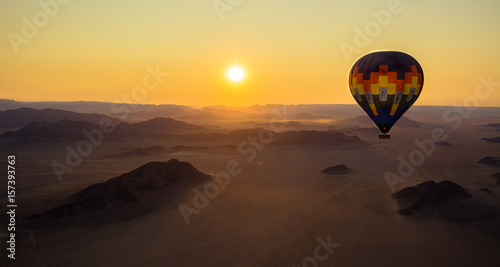 Sunrise in the Namib Rand