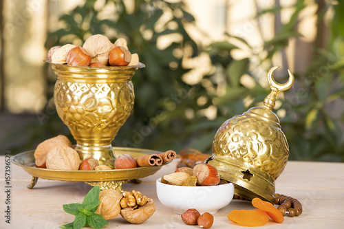 Ramadan Nuts Background photo