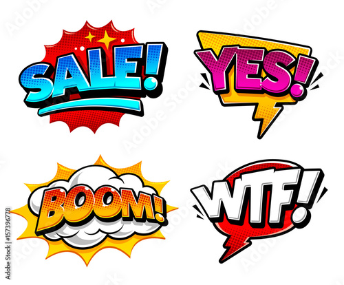 Comic Speech Bubbles