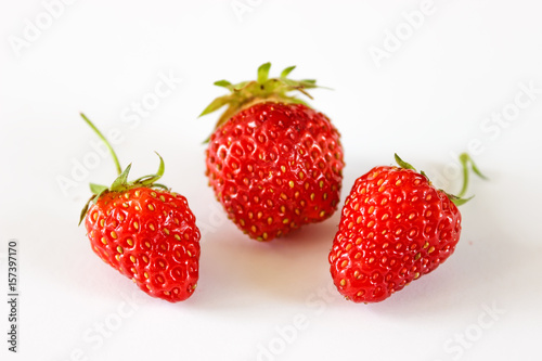 Large red strawberries