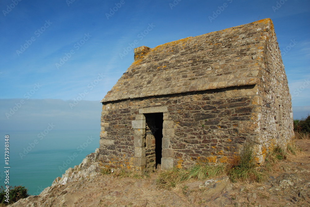 Cabane Vauban, Carolles, Manche, Normandie, France