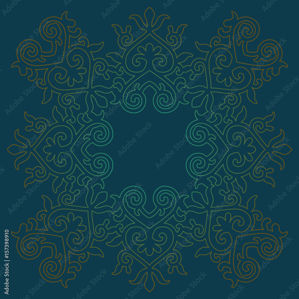 Background (card, cover) in asian style. Lace ornamental pattern. Background (card, cover) in asian style. Lace ornamental pattern.
