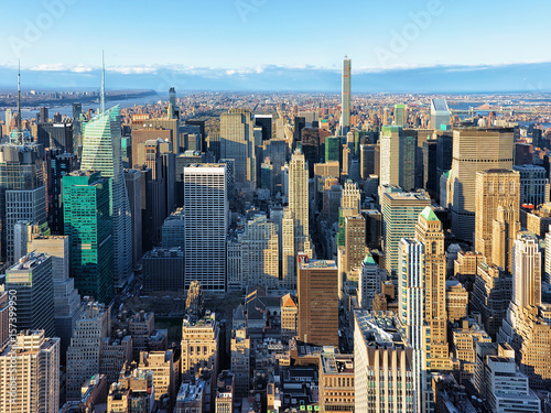 Aerial view on Midtown Manhattan © Roman Babakin