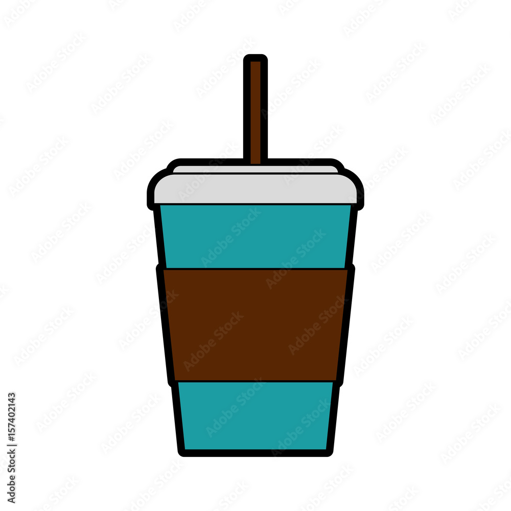 cute Disposable coffee cup cartoon vector graphic design cute Disposable coffee cup cartoon vector graphic design
