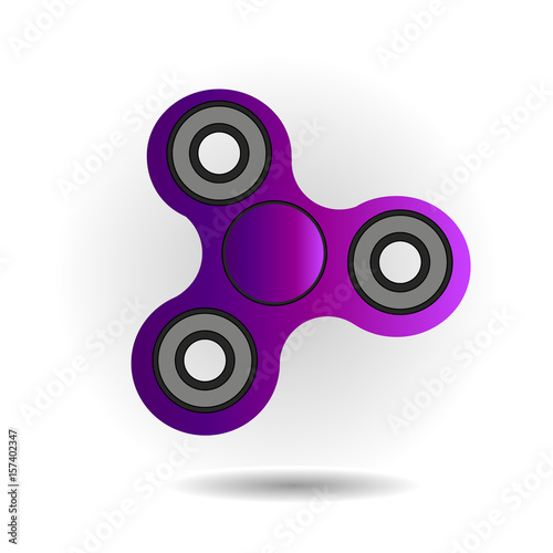 Vector illustration concept Hand spinning machine