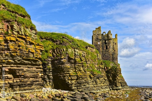 Schottland - Old Keiss Castle photo