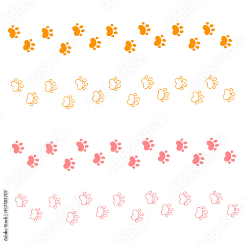 paw prints