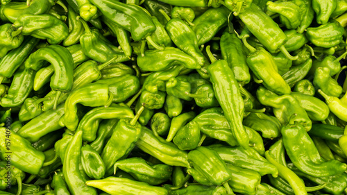 green peper chili. background © nemez210769