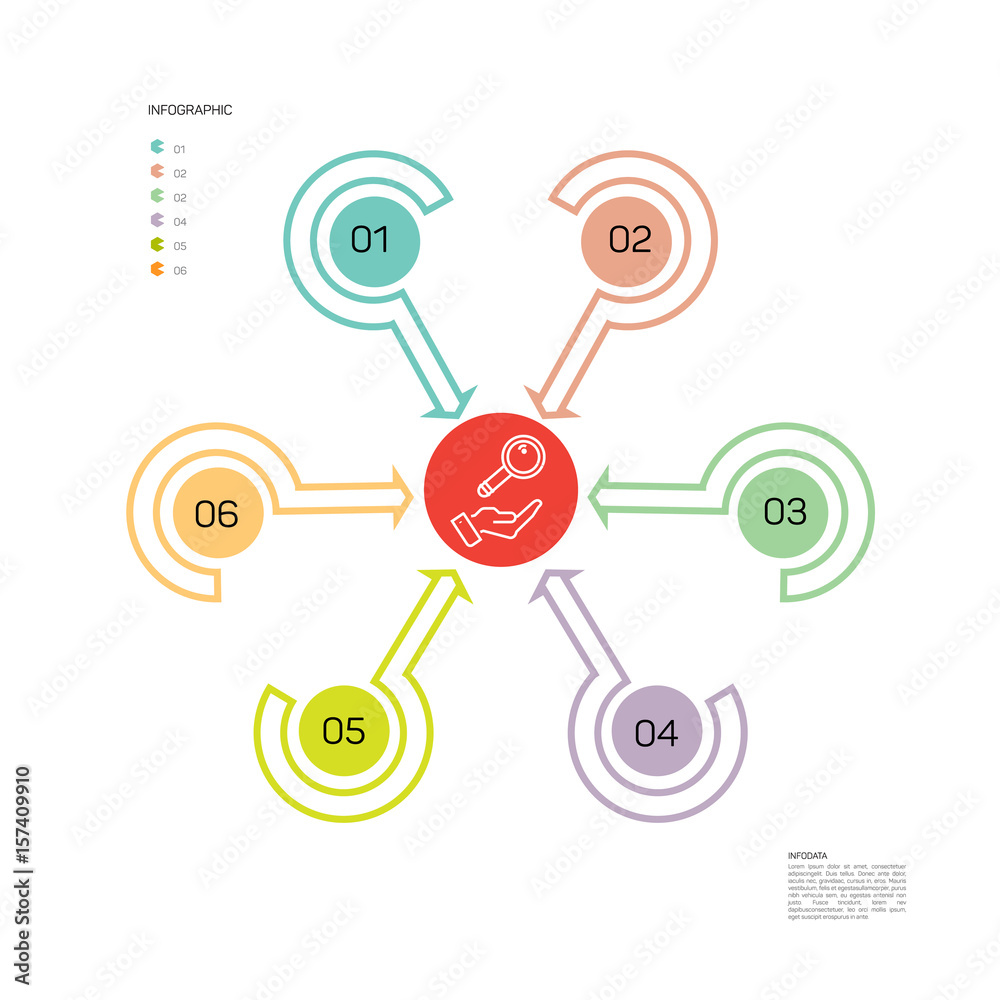 Vector business template with 3 steps infographic. Vector business template with 3 steps infographic.