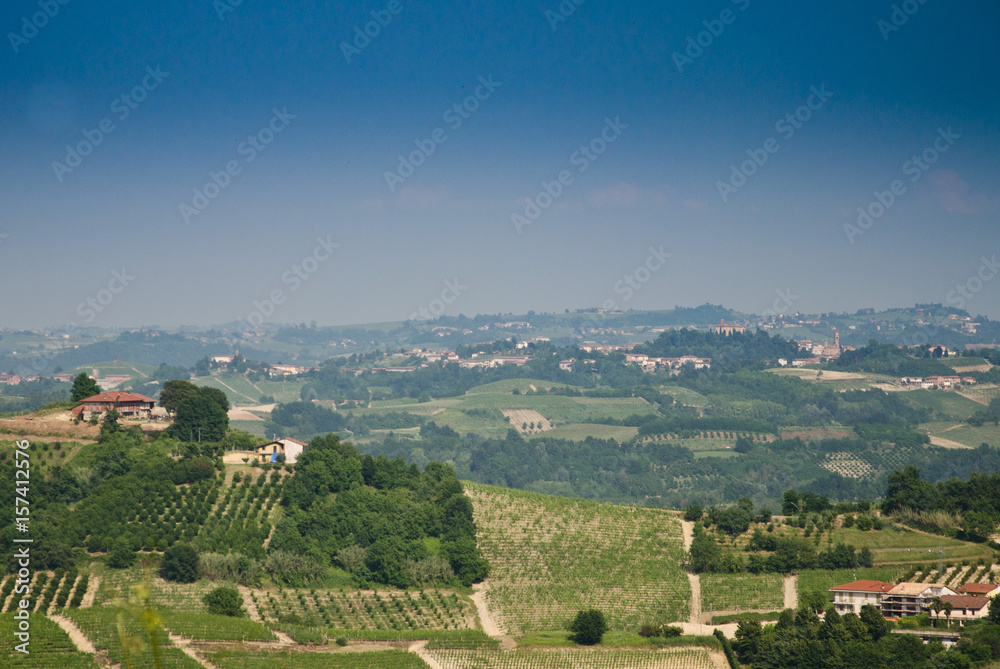 Landscapes of the roer between vineyards, castles and good wine