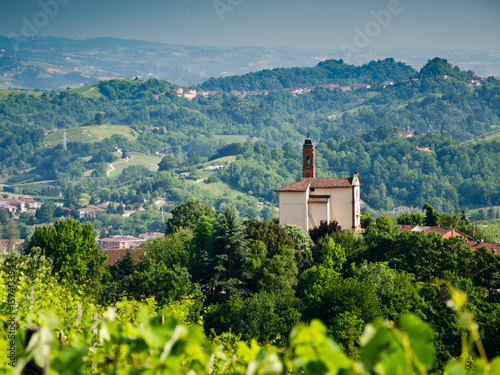 Bilde på lerret Landscapes of the roer in piedmont