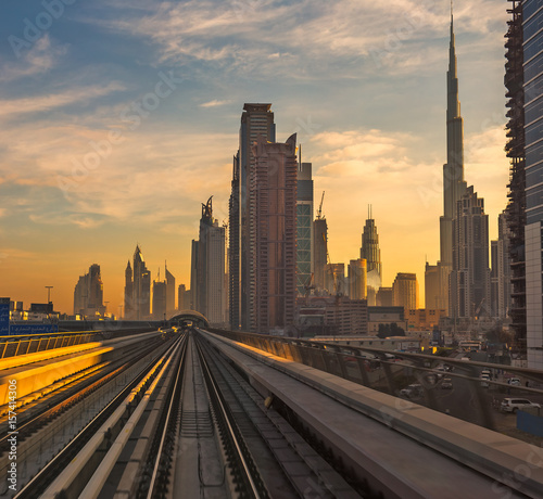 Modern architecture of Dubai © widewingsstudio