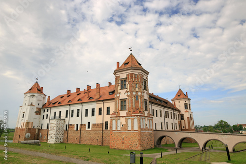 Mir, BELARUS - May 20, 2017: Mir Castle in Minsk region - historical heritage of Belarus. UNESCO World Heritage. Traveling on Belarus © makam1969