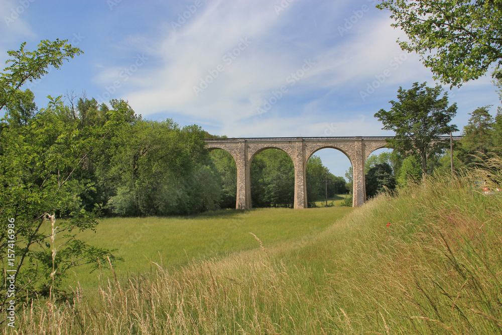 Fototapeta premium Viaduc de chemin de fer.