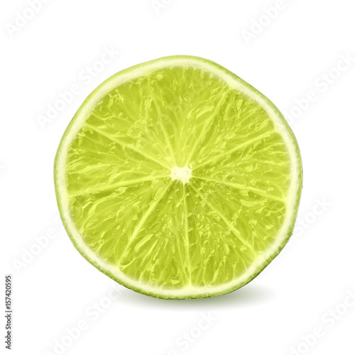  juicy lime slice