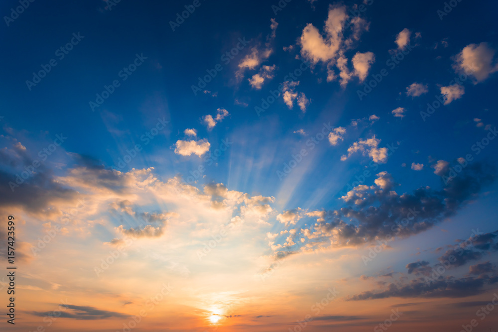 Sunrise, landscape. Okinawa, Japan, Asia. Sunrise, landscape. Okinawa, Japan, Asia.