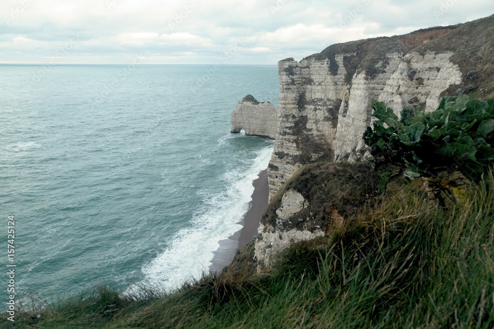 Photo Picture of Falaise d'Amont Etretat City Normandy France Europe