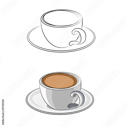 coffee cut beverage