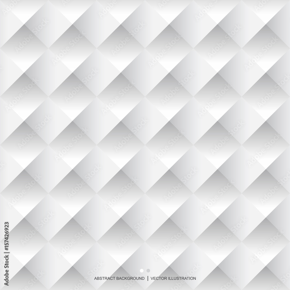 White geometric abstract background, seamless pattern, vector illustration White geometric abstract background, seamless pattern, vector illustration