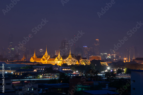 Wat Phra Kaew at night