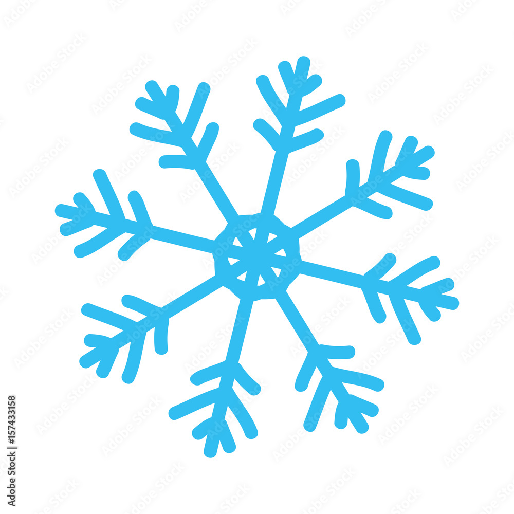 Snowflake winter symbol icon vector illustration graphic design Snowflake winter symbol icon vector illustration graphic design
