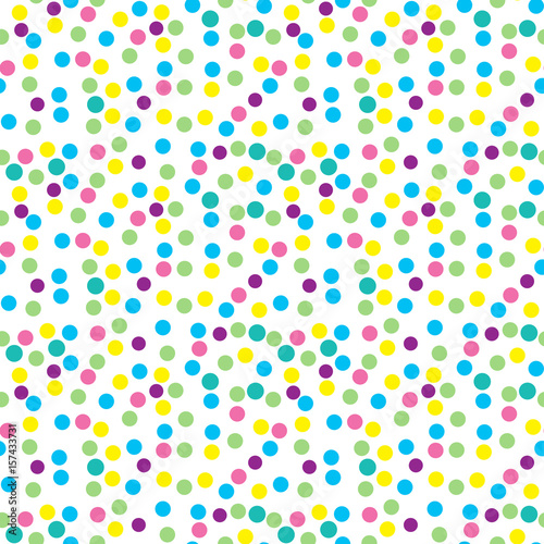 dots color confetti pattern