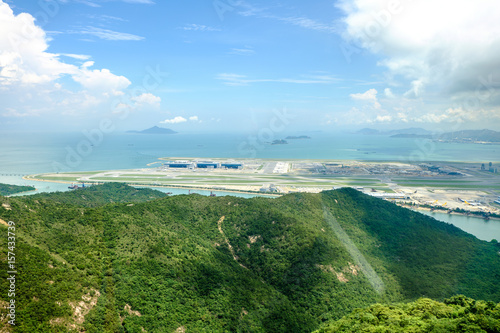Hong Kong Intenational Airport (view from Ngong Ping 360 cable car)