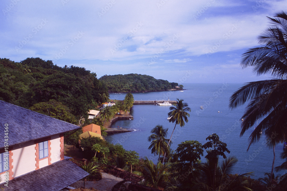 Die Teufelsinsel vor der Küste von Französisch Guyana