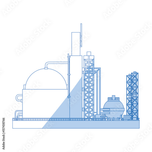 factory plant machinery icon vector illustration graphic design