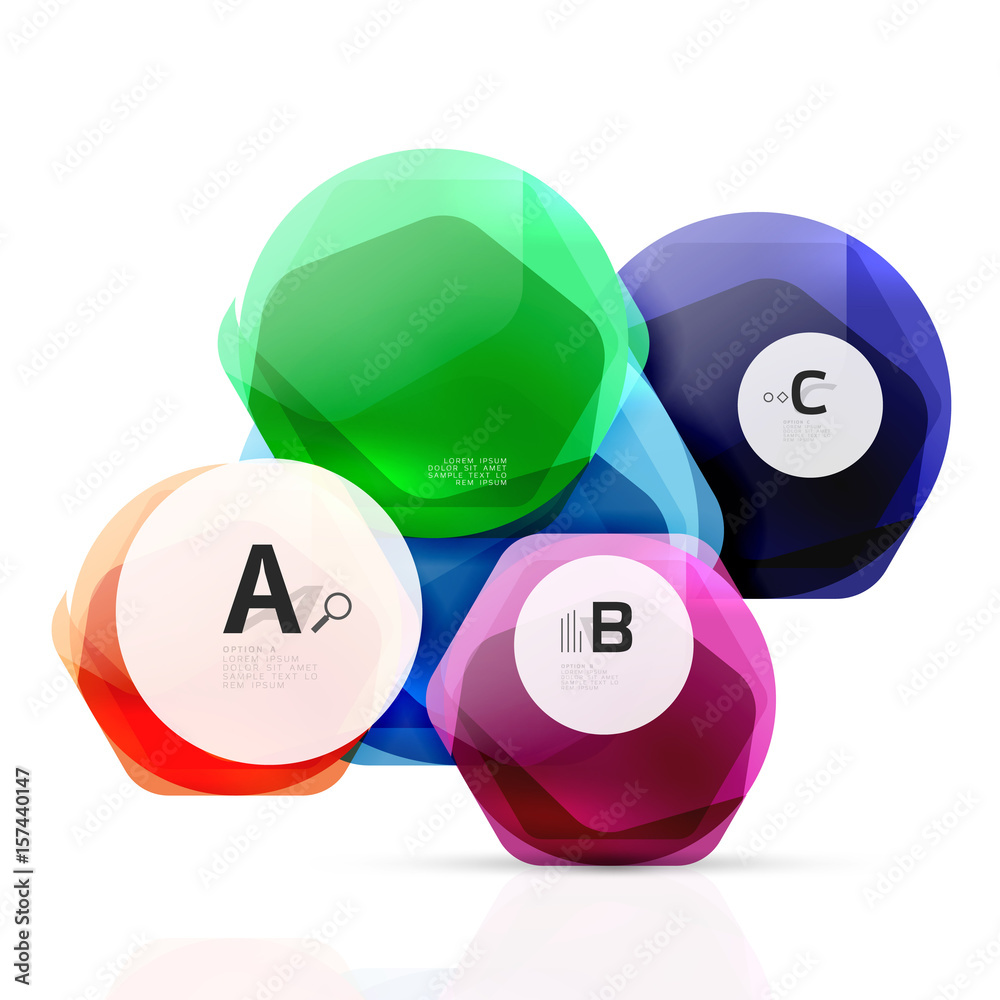 Glass modern geometrical hexagon abstract background Glass modern geometrical hexagon abstract background
