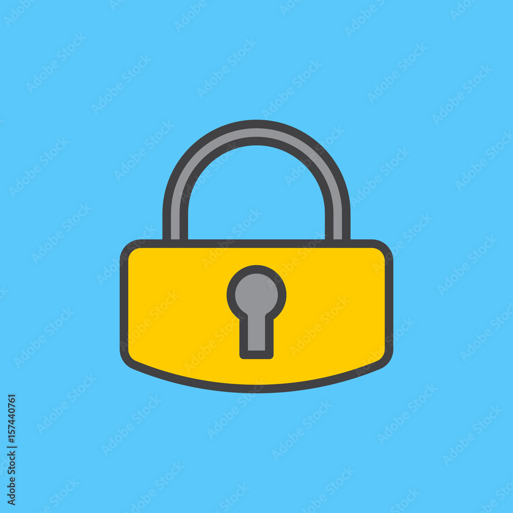 Lock, password filled outline icon, line vector sign, linear colorful pictogram. Symbol, logo illustration. Pixel perfect Lock, password filled outline icon, line vector sign, linear colorful pictogram. Symbol, logo illustration. Pixel perfect