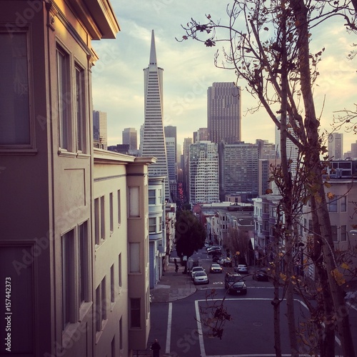 Canvas Print San Francisco skyline