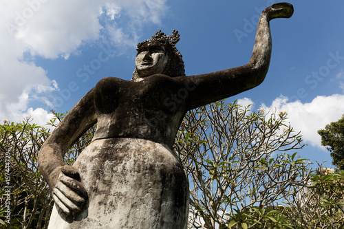 Wat Xieng Khuan Buddha park. Vientiane, Laos.. photo