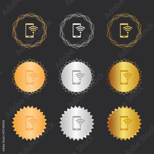 Smartphone Verbindung - Bronze, Silber, Gold Medaillen