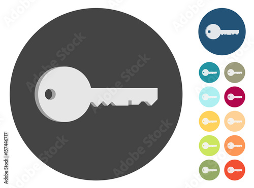 3D Icons - Schlüssel - Sicherheit