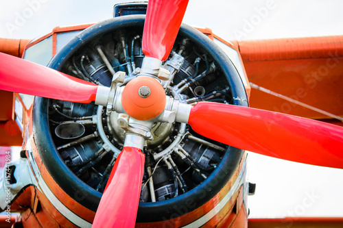 Stopper airplaine propeller