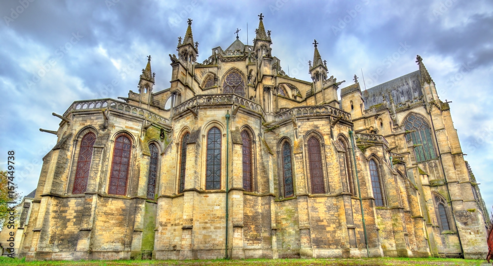 Saint Peter and Saint Paul Cathedral of Troyes in France