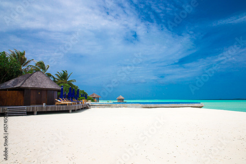 tropical beach in Maldives