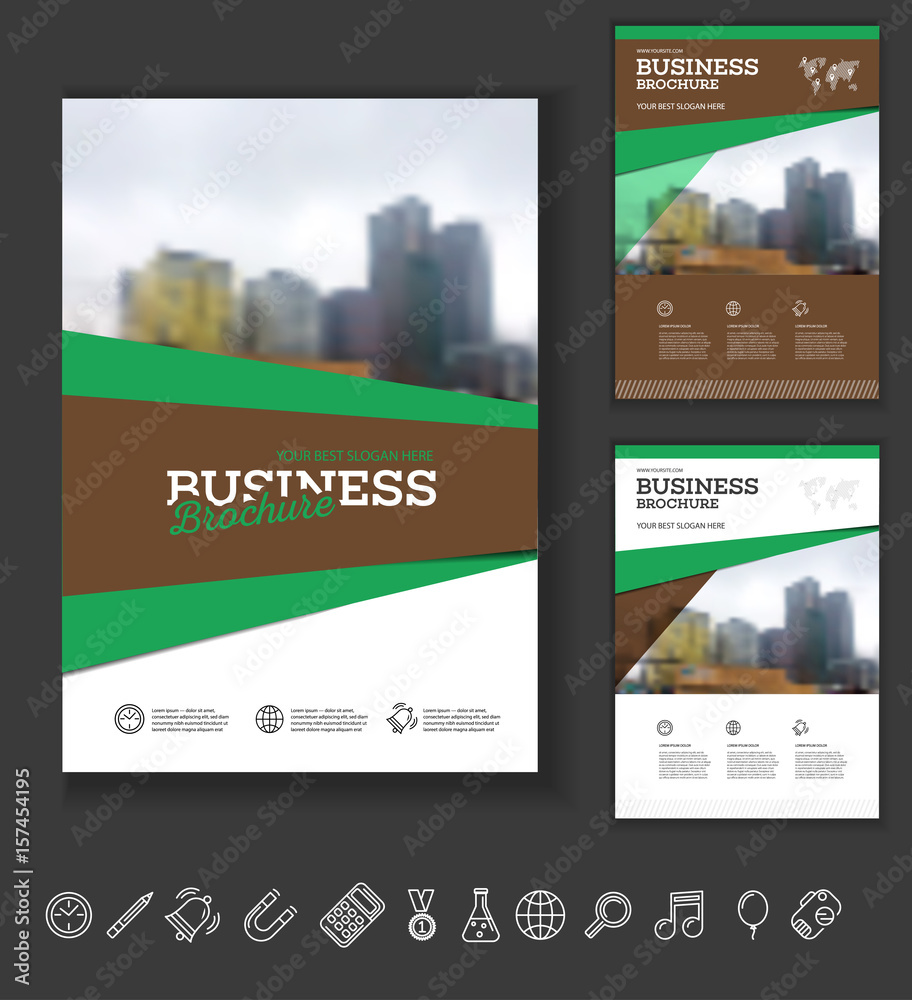Modern Brochure design template Modern Brochure design template