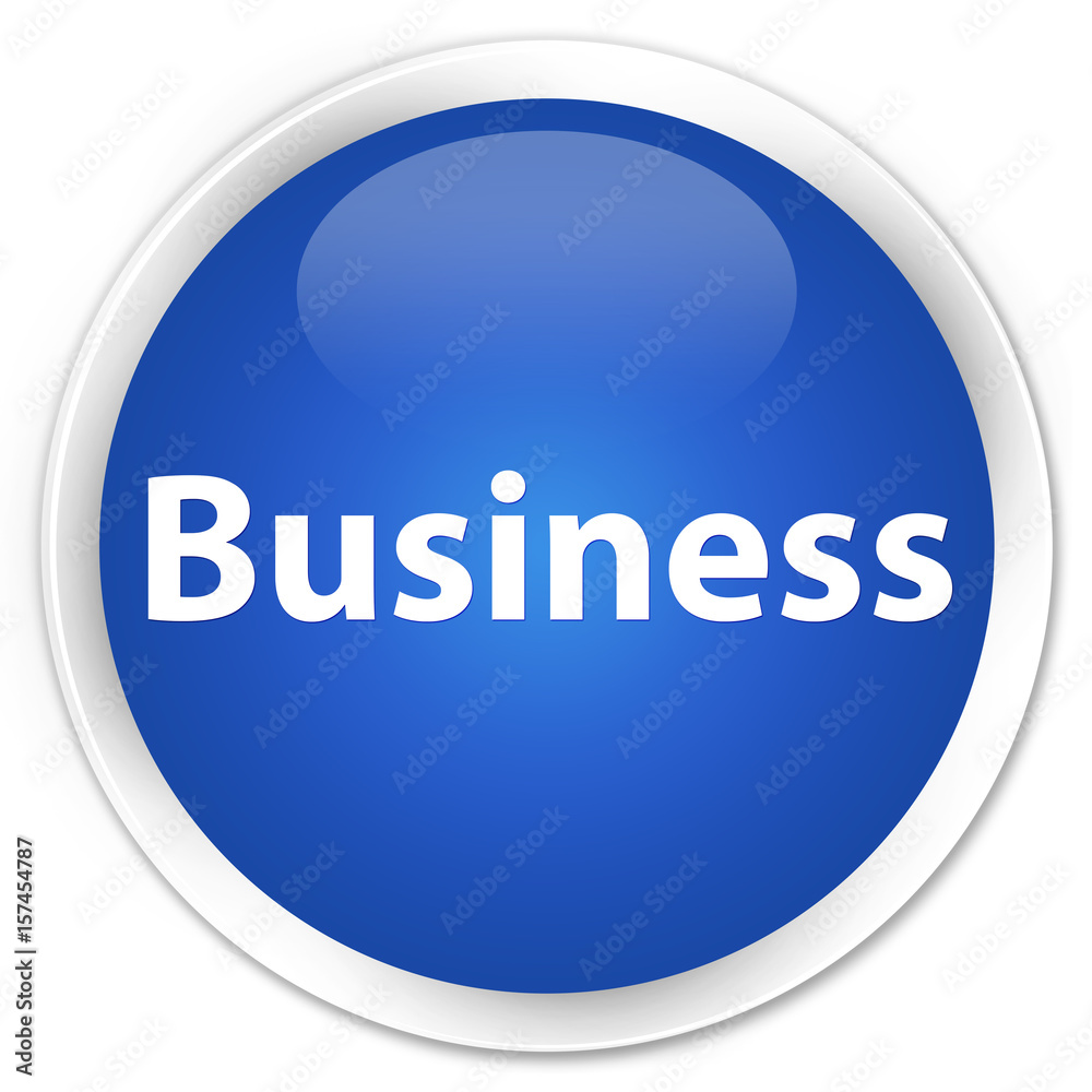 Business premium blue round button Business premium blue round button