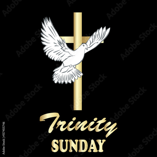 Trinity sunday. Christian church concept.