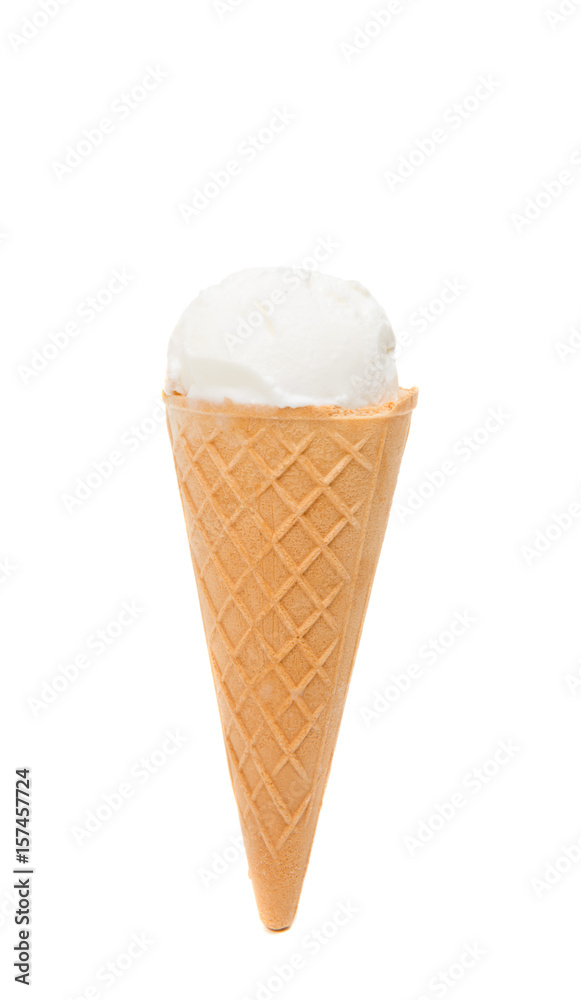 Ice cream isolated Ice cream isolated