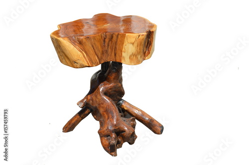 Table of stump wood
