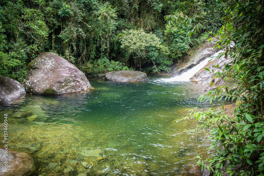 Naklejka premium waterfall