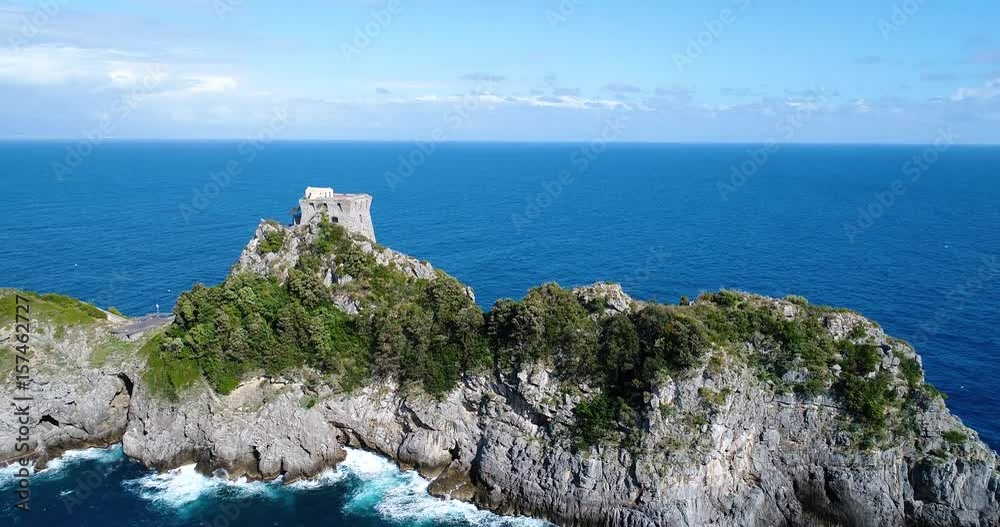 aerial view of beautiful amalfi coast at southern italy aerial view of beautiful amalfi coast at southern italy