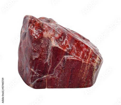 Red jasper stone photo
