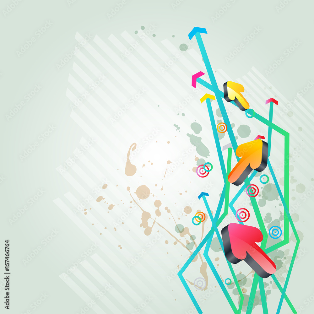 Abstract Arrow background element vector design. Business vector background template layout, cover design. Abstract Arrow background element vector design. Business vector background template layout, cover design.